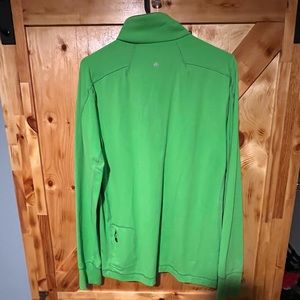 Lululemon Quarter Zip, Green, Large